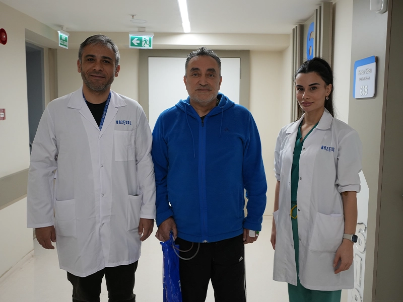 Bazekol Hastanesi'nde Da Vinci Robotik Cerrahiyle Üreteroplasti Başarısı