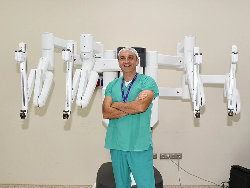 Bazekol Hastanesi’nde Prostat Kanserleri Tedavisinde DaVinci Robotik Cerrahi Uygulamaları