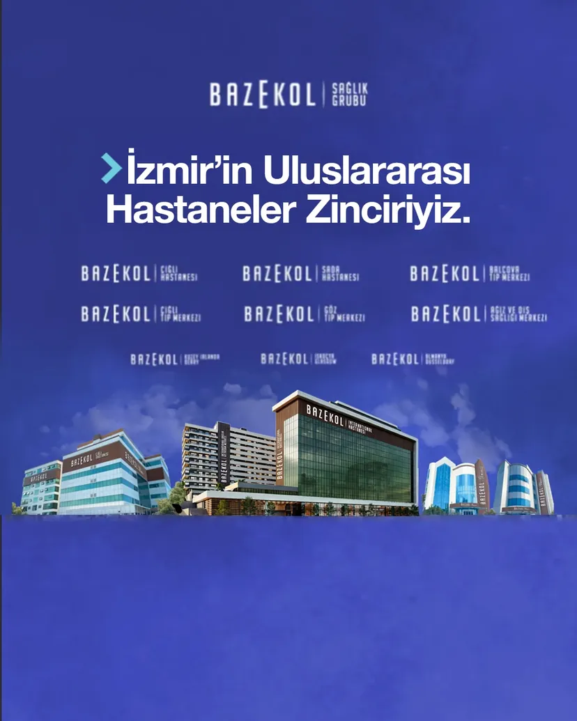 İzmir'in Uluslararası Hastaneler Zinciriyiz