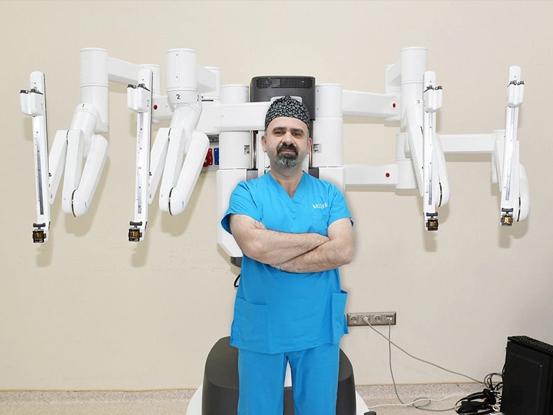 Üroloji Operasyonlarında Da Vinci Robotik Cerrahi Konforu